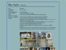 Tablet Screenshot of basaarts.nl